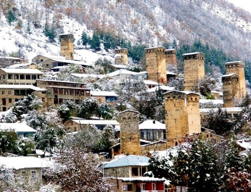 Winter Tourist Season Was Open in Svaneti